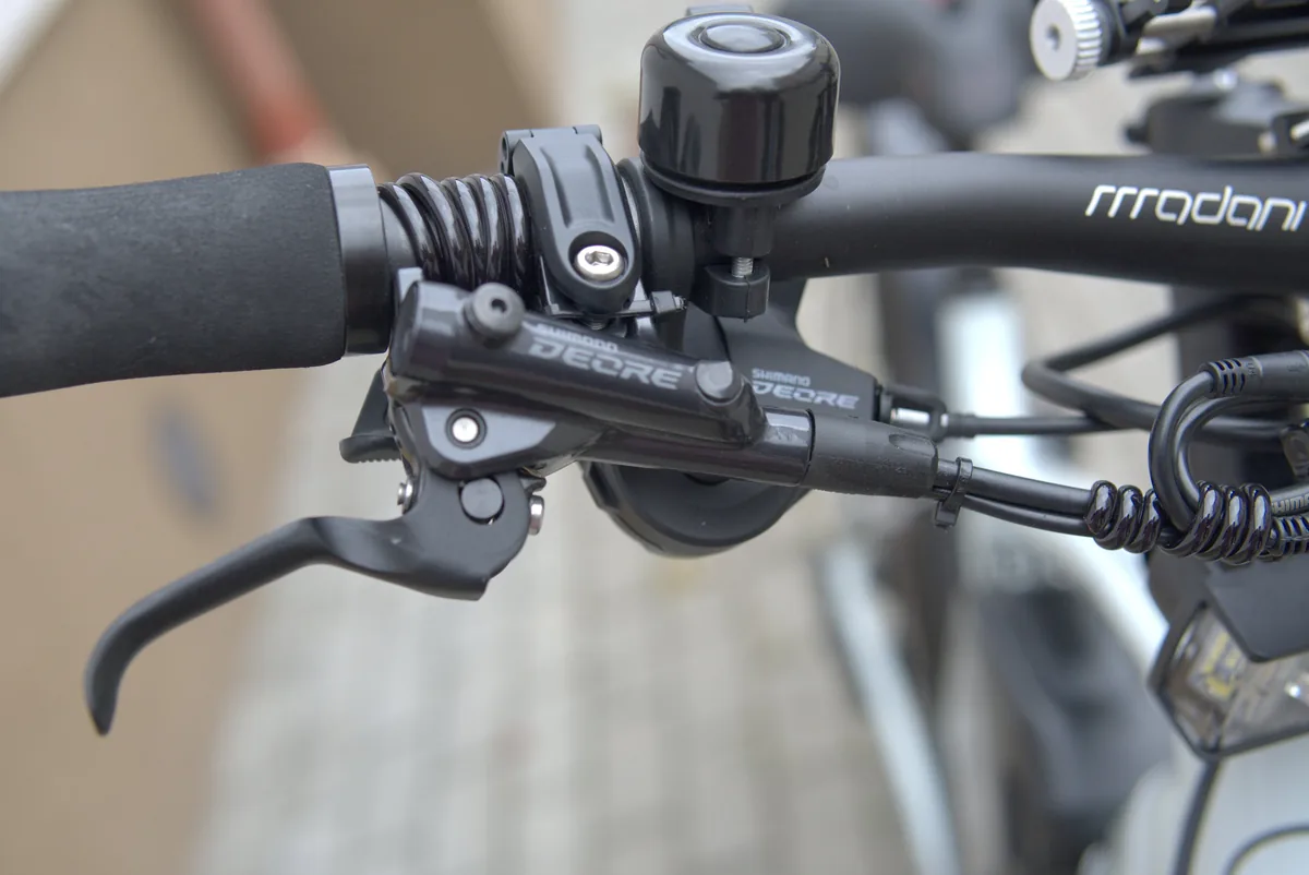 Тормоз Shimano Deore на Romden Bike