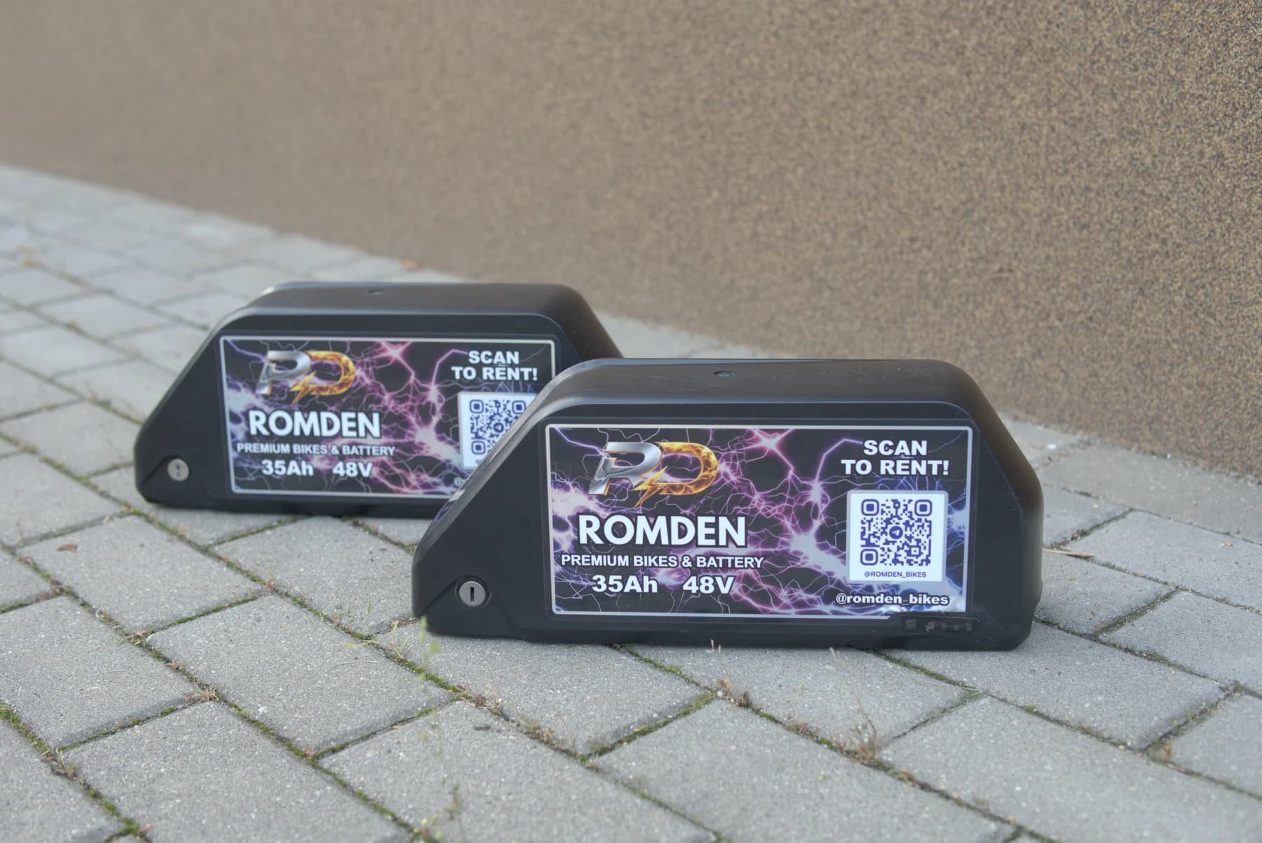 Батарея, встановлена на Romden Bike